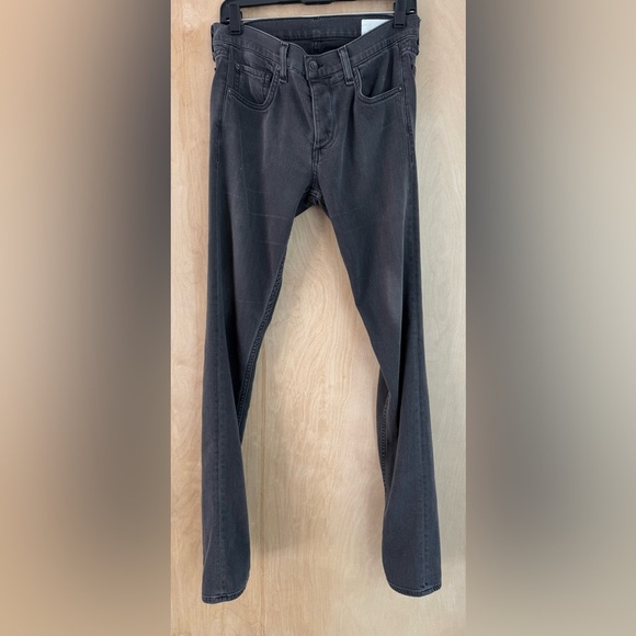 rag & bone Men's Charcoal Skinny Jeans - Picture 14 of 14